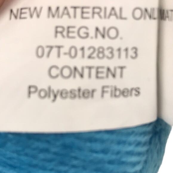 Kellytoy 8'' Blue Elephant Plush Red Shirt Pink Ears Stuffed Animal Toy Lovey - Picture 10 of 11